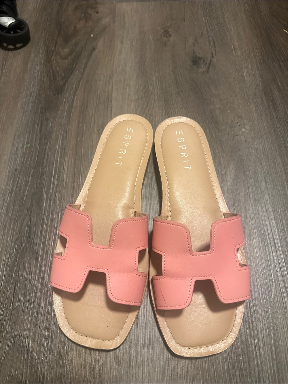 Esprit Women's Pink Slide Sandals size 8